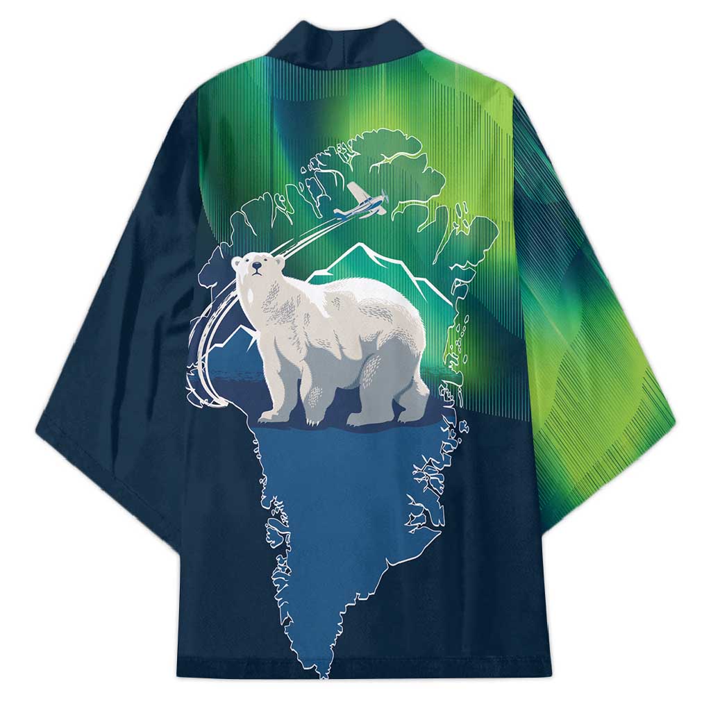 Greenland Is Not For Sale Kimono Arctic Aurora Borealis