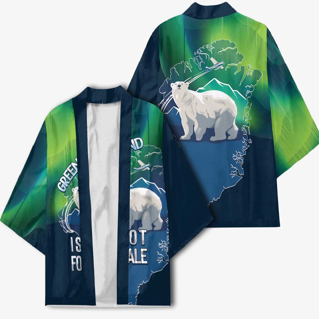 Greenland Is Not For Sale Kimono Arctic Aurora Borealis