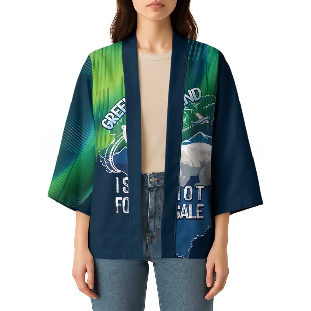 Greenland Is Not For Sale Kimono Arctic Aurora Borealis