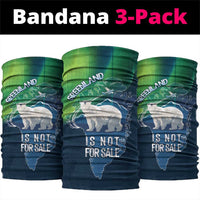 Greenland Is Not For Sale Neck Gaiter Arctic Aurora Borealis