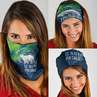 Greenland Is Not For Sale Neck Gaiter Arctic Aurora Borealis