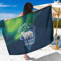 Greenland Is Not For Sale Sarong Arctic Aurora Borealis