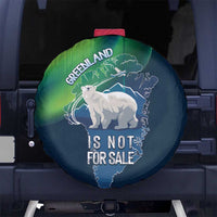 Greenland Is Not For Sale Spare Tire Cover Arctic Aurora Borealis