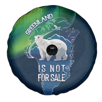 Greenland Is Not For Sale Spare Tire Cover Arctic Aurora Borealis
