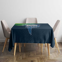 Greenland Is Not For Sale Tablecloth Arctic Aurora Borealis