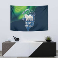 Greenland Is Not For Sale Tapestry Arctic Aurora Borealis