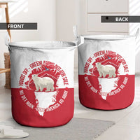 Nu Det Nuuk Greenland Not For Sale Laundry Basket