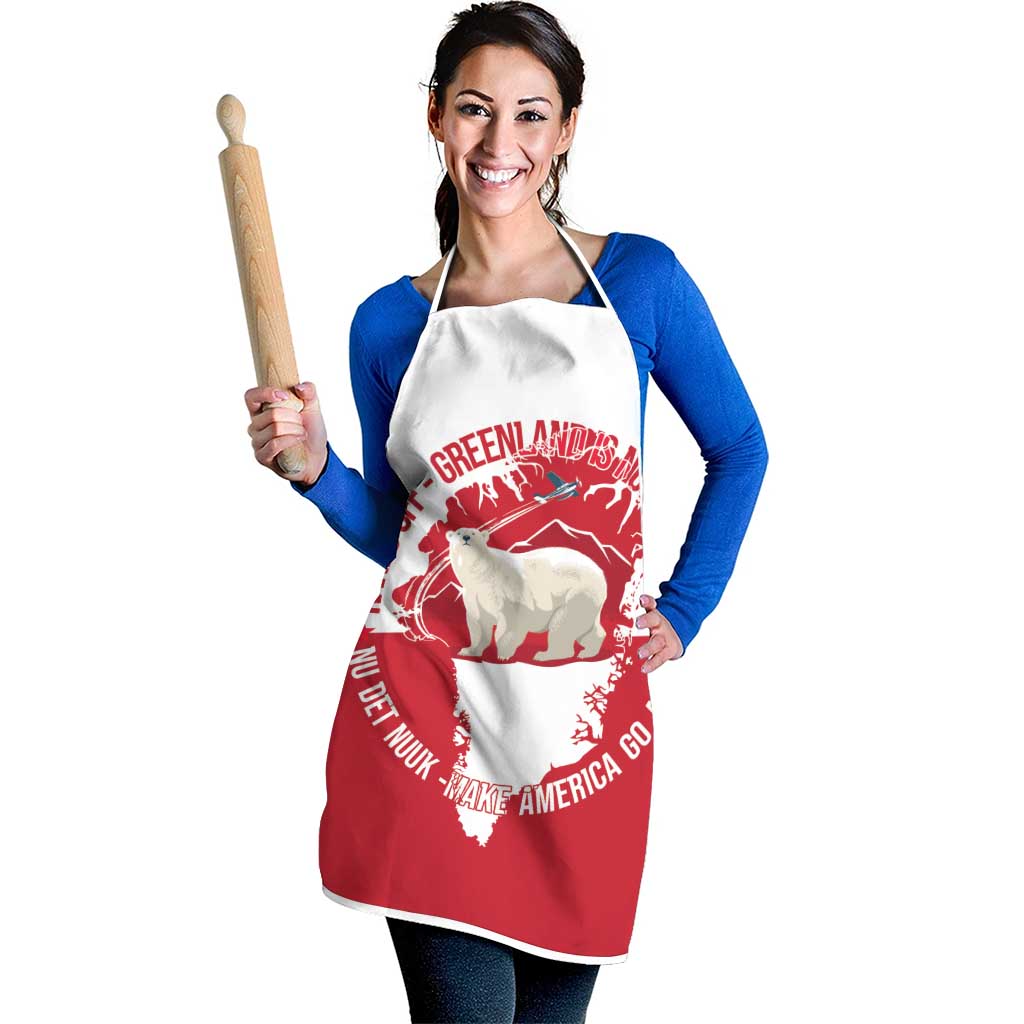 Nu Det Nuuk Greenland Not For Sale Apron