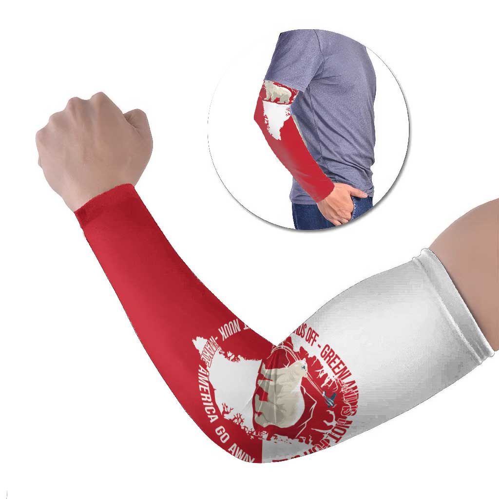 Nu Det Nuuk Greenland Not For Sale Arm Sleeves
