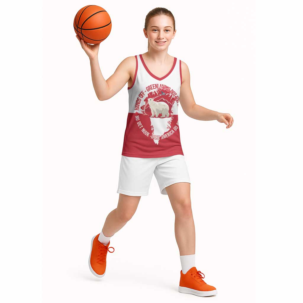 Nu Det Nuuk Greenland Not For Sale Basketball Jersey