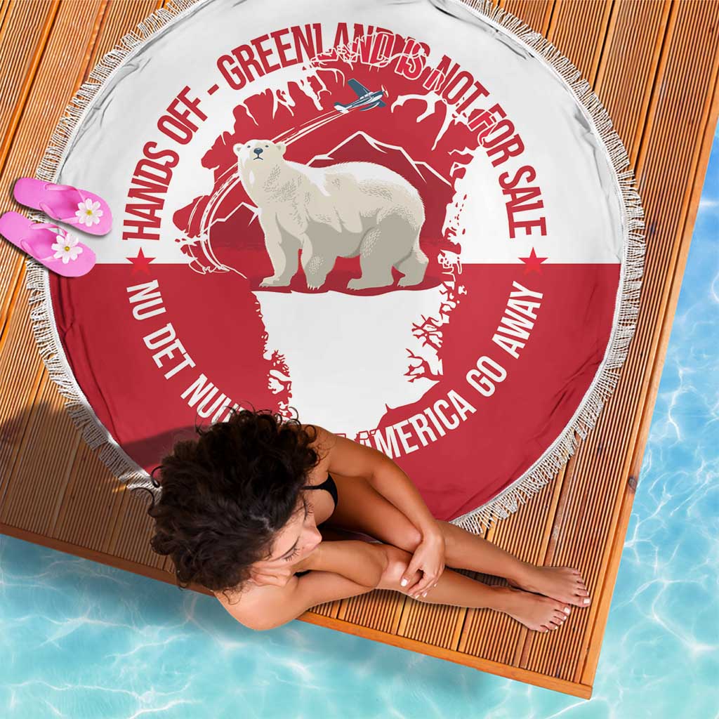 Nu Det Nuuk Greenland Not For Sale Beach Blanket
