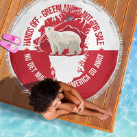 Nu Det Nuuk Greenland Not For Sale Beach Blanket