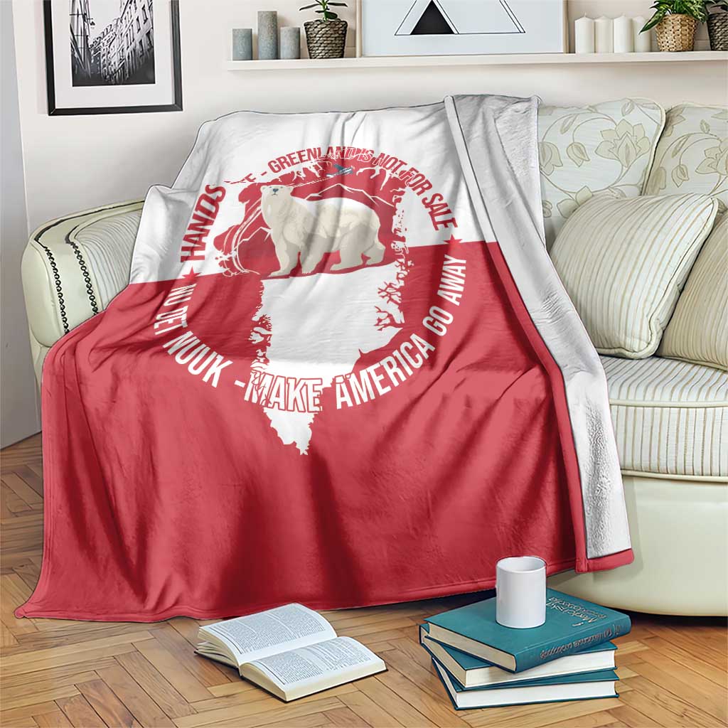 Nu Det Nuuk Greenland Not For Sale Blanket