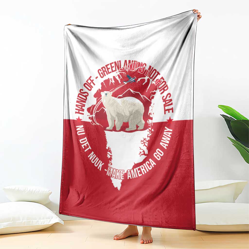 Nu Det Nuuk Greenland Not For Sale Blanket