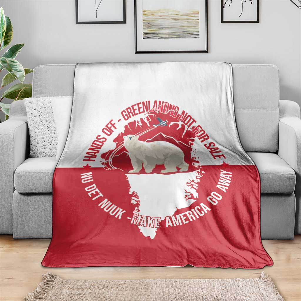 Nu Det Nuuk Greenland Not For Sale Blanket