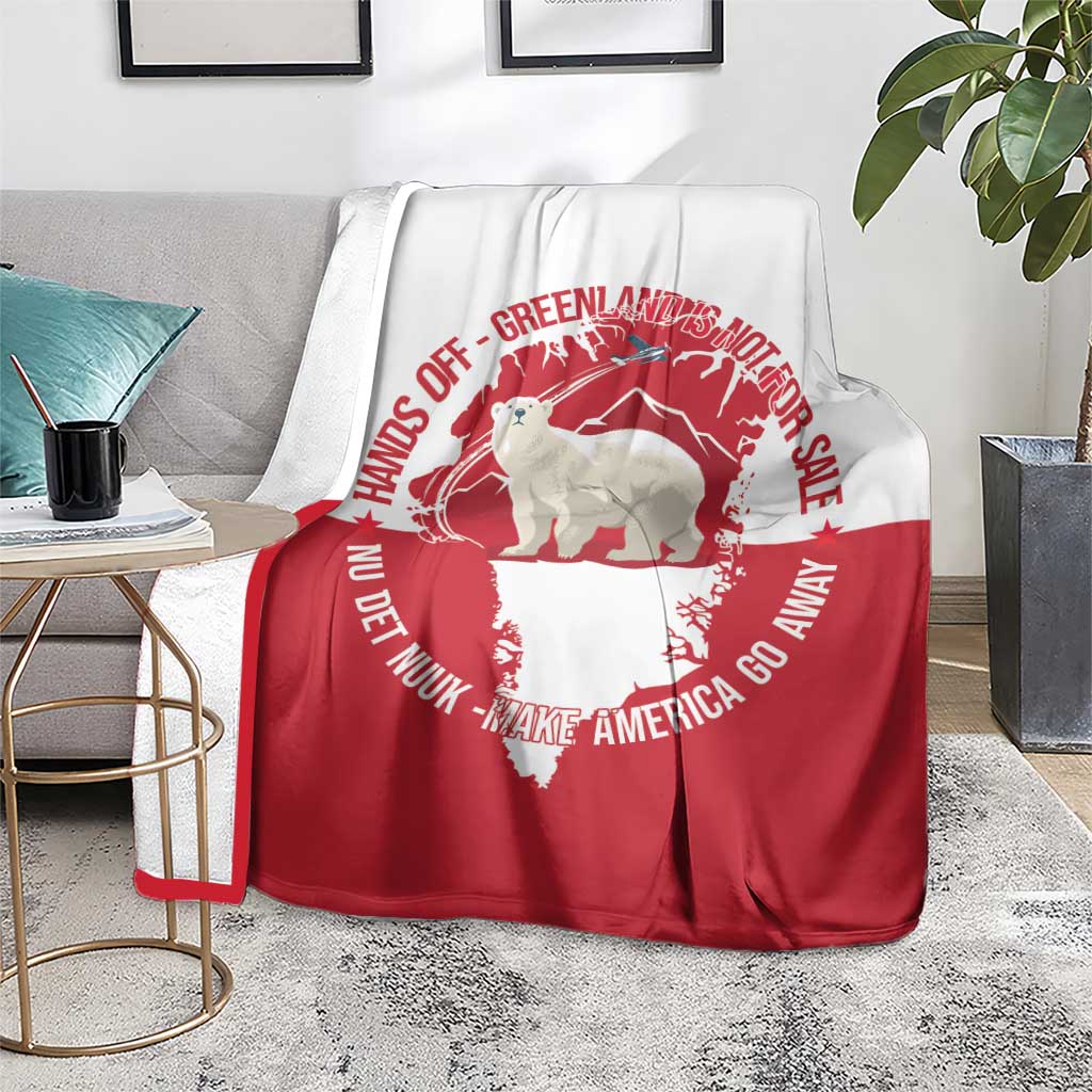 Nu Det Nuuk Greenland Not For Sale Blanket