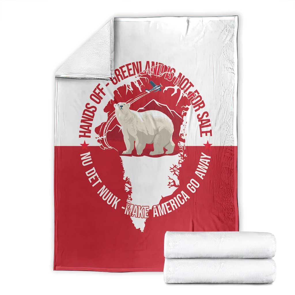 Nu Det Nuuk Greenland Not For Sale Blanket