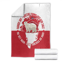 Nu Det Nuuk Greenland Not For Sale Blanket
