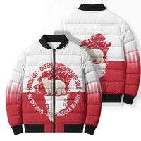 Nu Det Nuuk Greenland Not For Sale Bomber Puffer Jacket