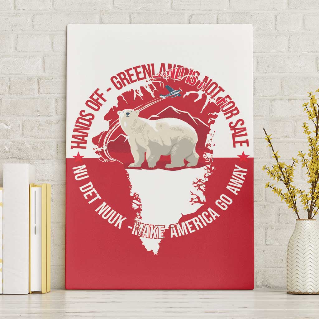 Nu Det Nuuk Greenland Not For Sale Canvas Wall Art