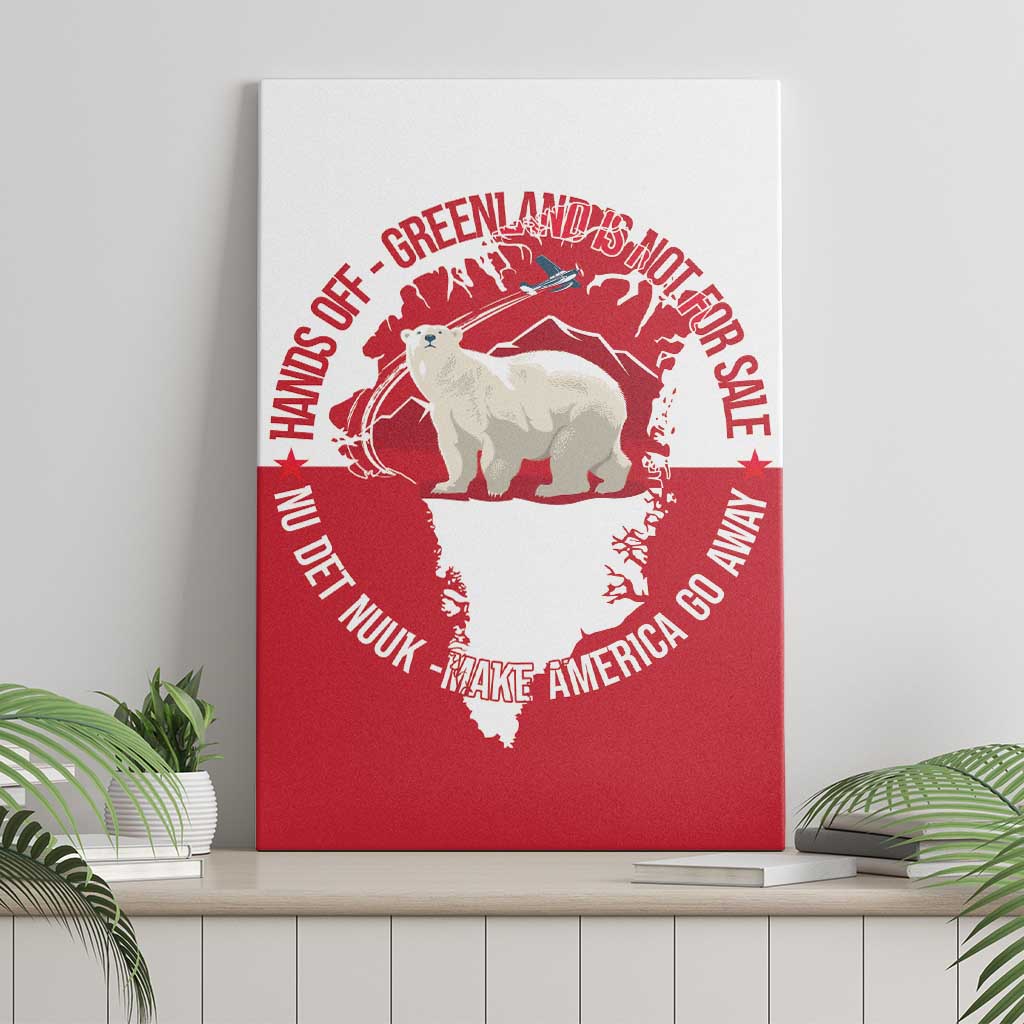 Nu Det Nuuk Greenland Not For Sale Canvas Wall Art