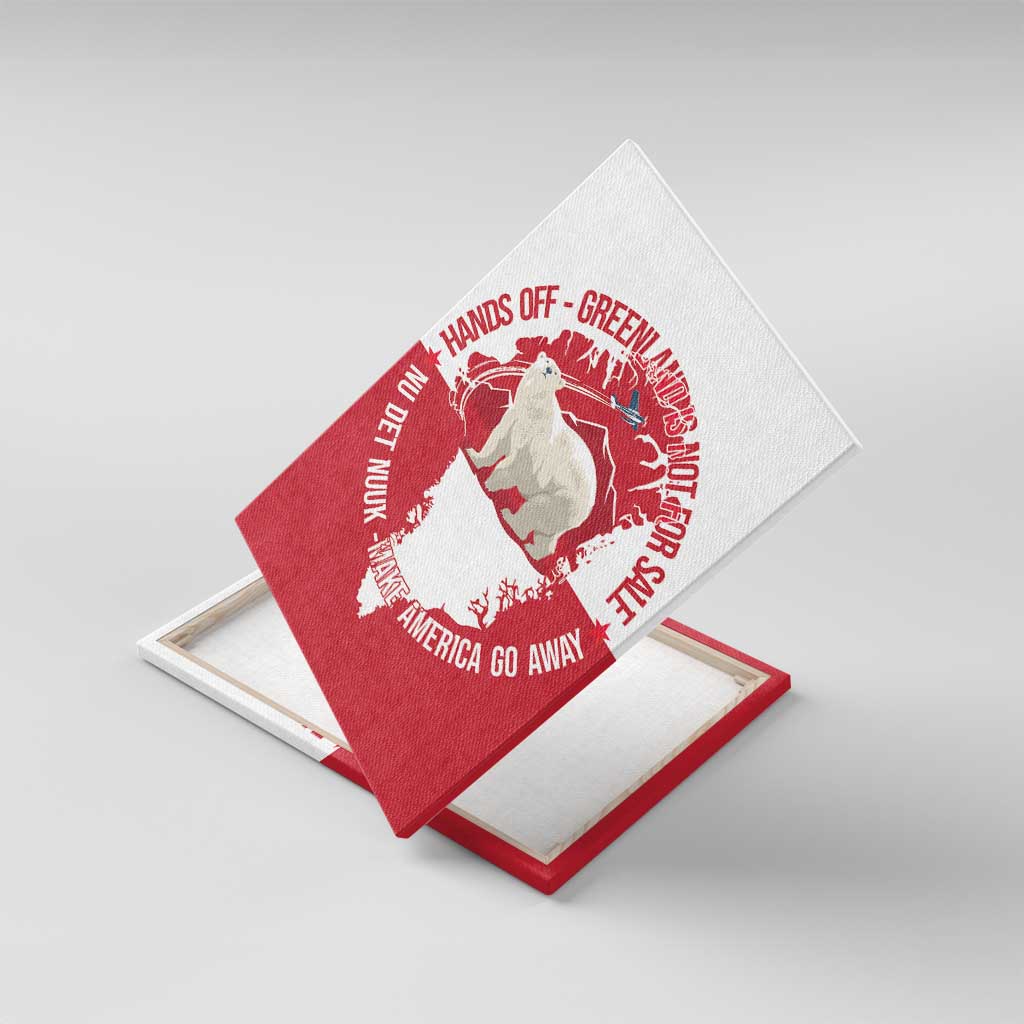 Nu Det Nuuk Greenland Not For Sale Canvas Wall Art
