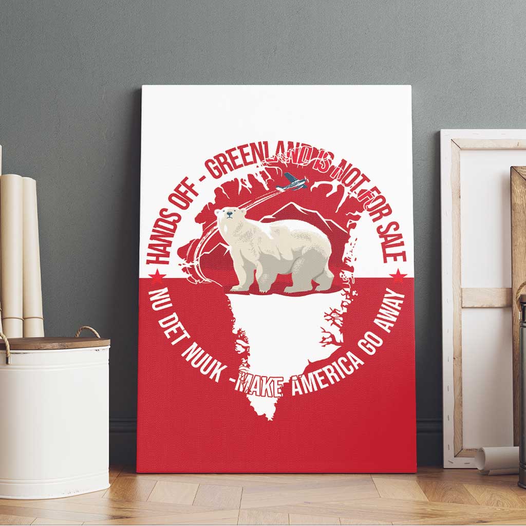 Nu Det Nuuk Greenland Not For Sale Canvas Wall Art