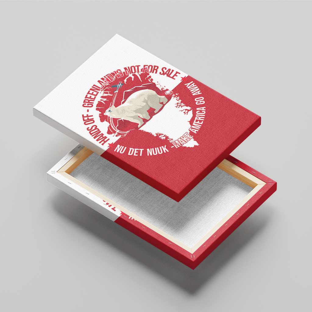 Nu Det Nuuk Greenland Not For Sale Canvas Wall Art