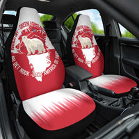 Nu Det Nuuk Greenland Not For Sale Car Seat Cover