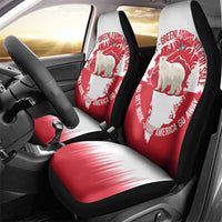 Nu Det Nuuk Greenland Not For Sale Car Seat Cover