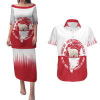 Nu Det Nuuk Greenland Not For Sale Couples Matching Puletasi and Hawaiian Shirt