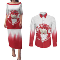 Nu Det Nuuk Greenland Not For Sale Couples Matching Puletasi and Long Sleeve Button Shirt