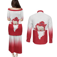 Nu Det Nuuk Greenland Not For Sale Couples Matching Puletasi and Long Sleeve Button Shirt