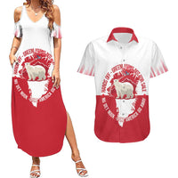 Nu Det Nuuk Greenland Not For Sale Couples Matching Summer Maxi Dress and Hawaiian Shirt
