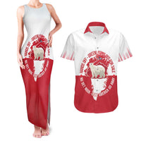 Nu Det Nuuk Greenland Not For Sale Couples Matching Tank Maxi Dress and Hawaiian Shirt