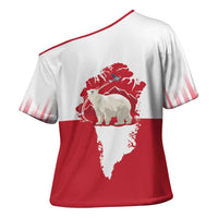 Nu Det Nuuk Greenland Not For Sale Cross Shoulder Shirt
