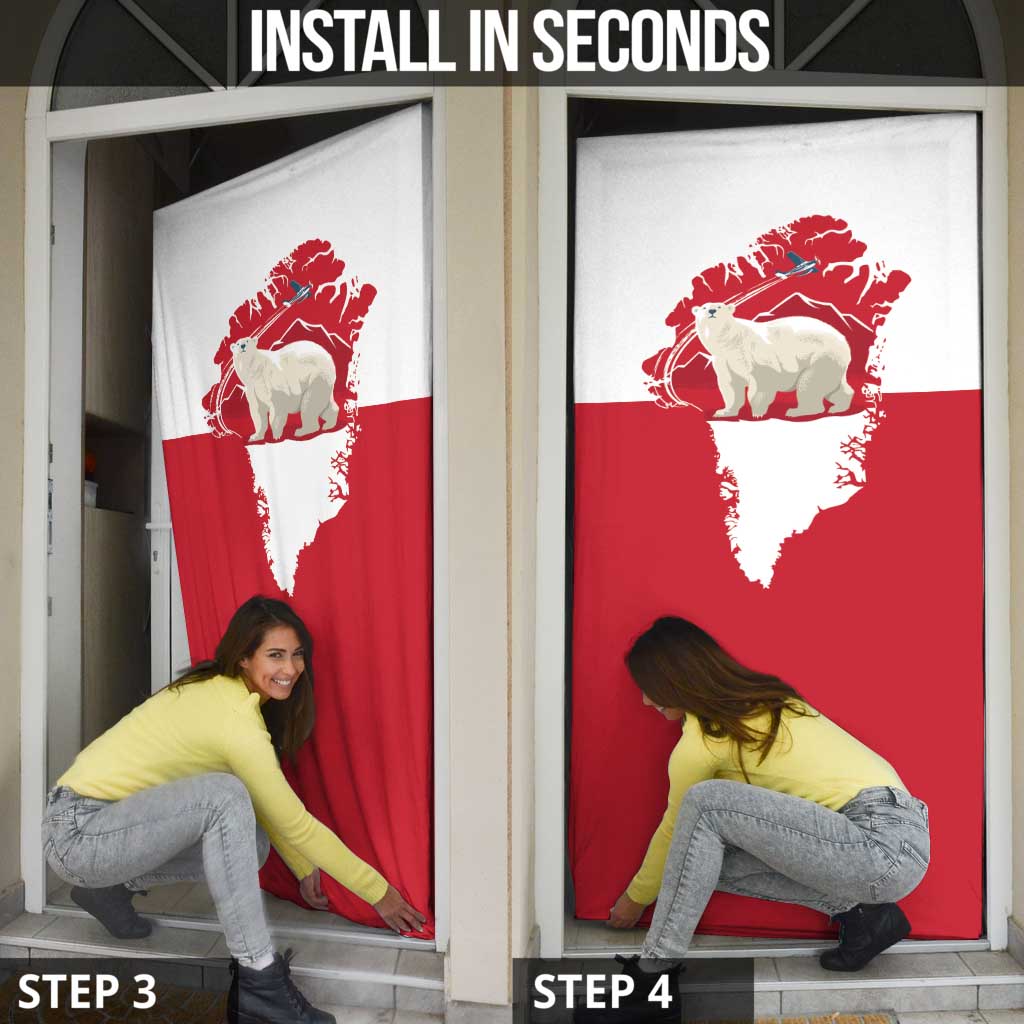 Nu Det Nuuk Greenland Not For Sale Door Cover