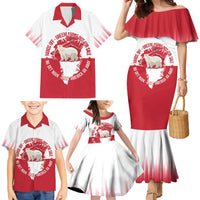 Nu Det Nuuk Greenland Not For Sale Family Matching Mermaid Dress and Hawaiian Shirt