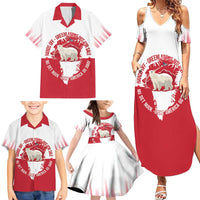 Nu Det Nuuk Greenland Not For Sale Family Matching Summer Maxi Dress and Hawaiian Shirt