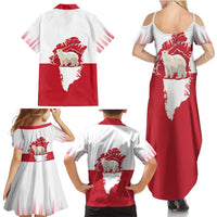 Nu Det Nuuk Greenland Not For Sale Family Matching Summer Maxi Dress and Hawaiian Shirt