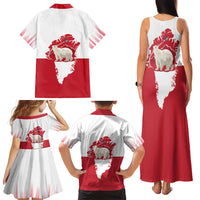 Nu Det Nuuk Greenland Not For Sale Family Matching Tank Maxi Dress and Hawaiian Shirt