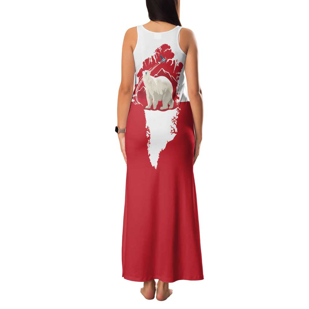 Nu Det Nuuk Greenland Not For Sale Family Matching Tank Maxi Dress and Hawaiian Shirt
