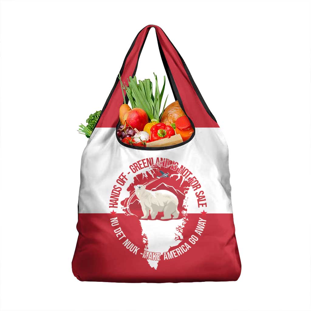 Nu Det Nuuk Greenland Not For Sale Grocery Bag