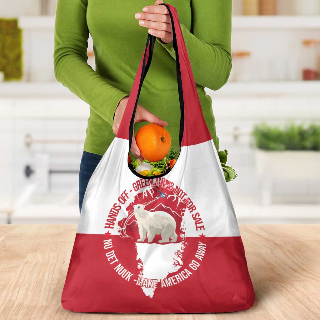 Nu Det Nuuk Greenland Not For Sale Grocery Bag