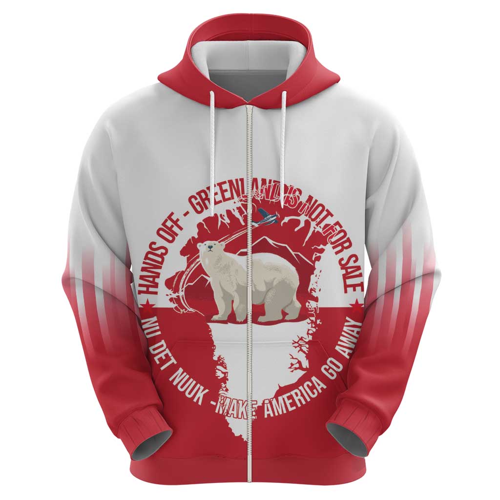 Nu Det Nuuk Greenland Not For Sale Hoodie