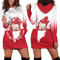 Nu Det Nuuk Greenland Not For Sale Hoodie Dress