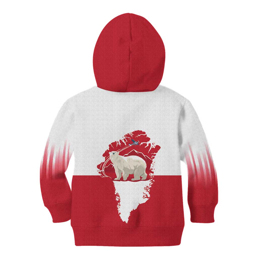 Nu Det Nuuk Greenland Not For Sale Kid Hoodie