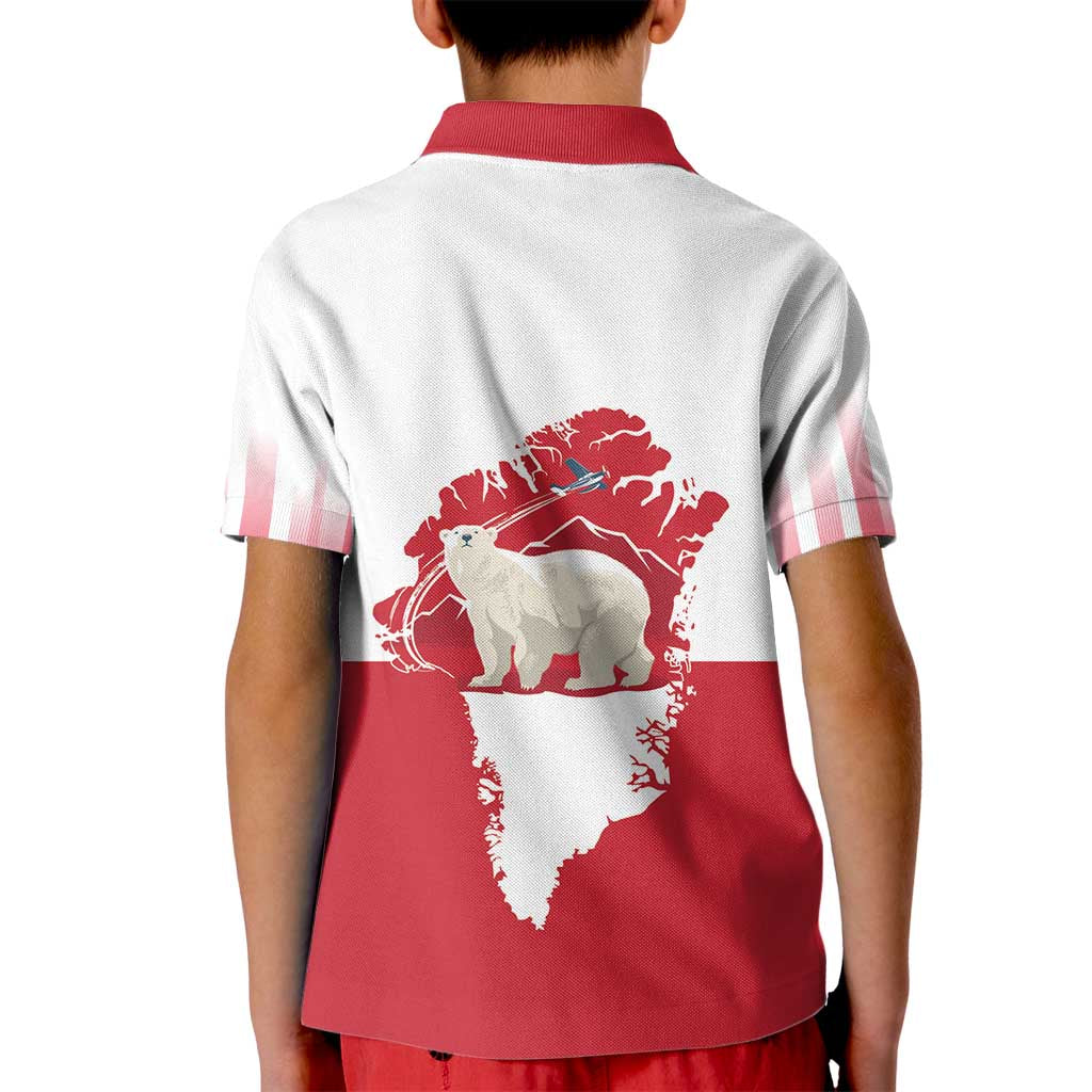 Nu Det Nuuk Greenland Not For Sale Kid Polo Shirt