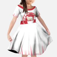 Nu Det Nuuk Greenland Not For Sale Kid Short Sleeve Dress