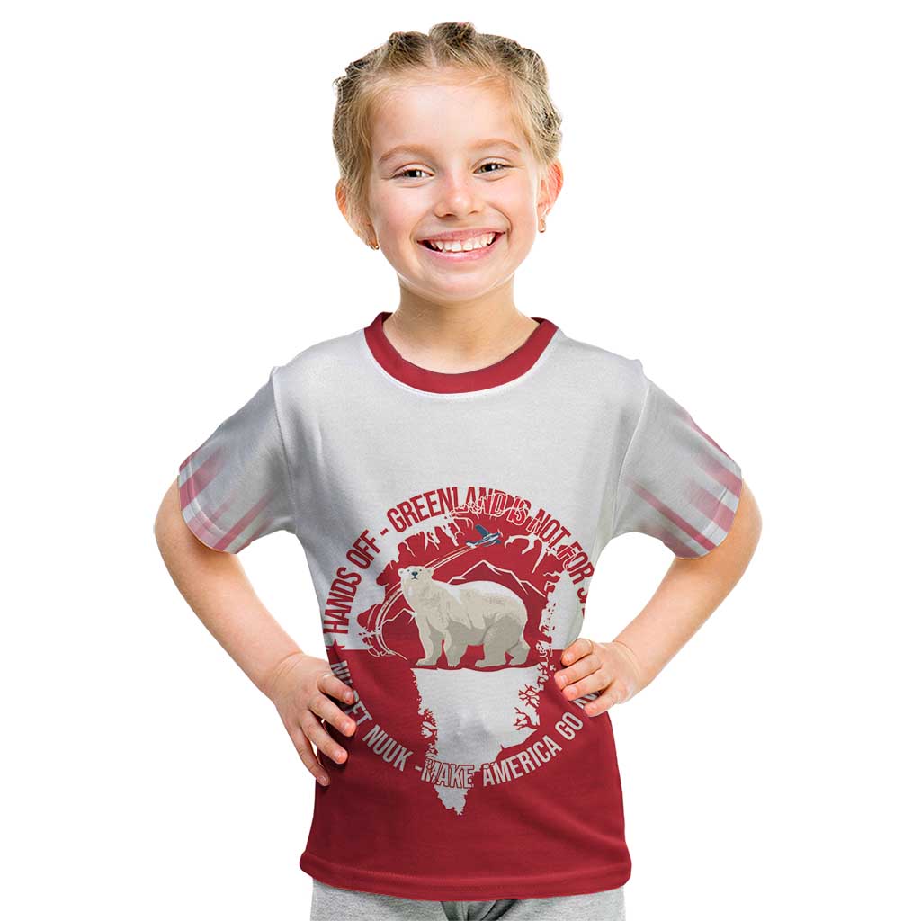 Nu Det Nuuk Greenland Not For Sale Kid T Shirt